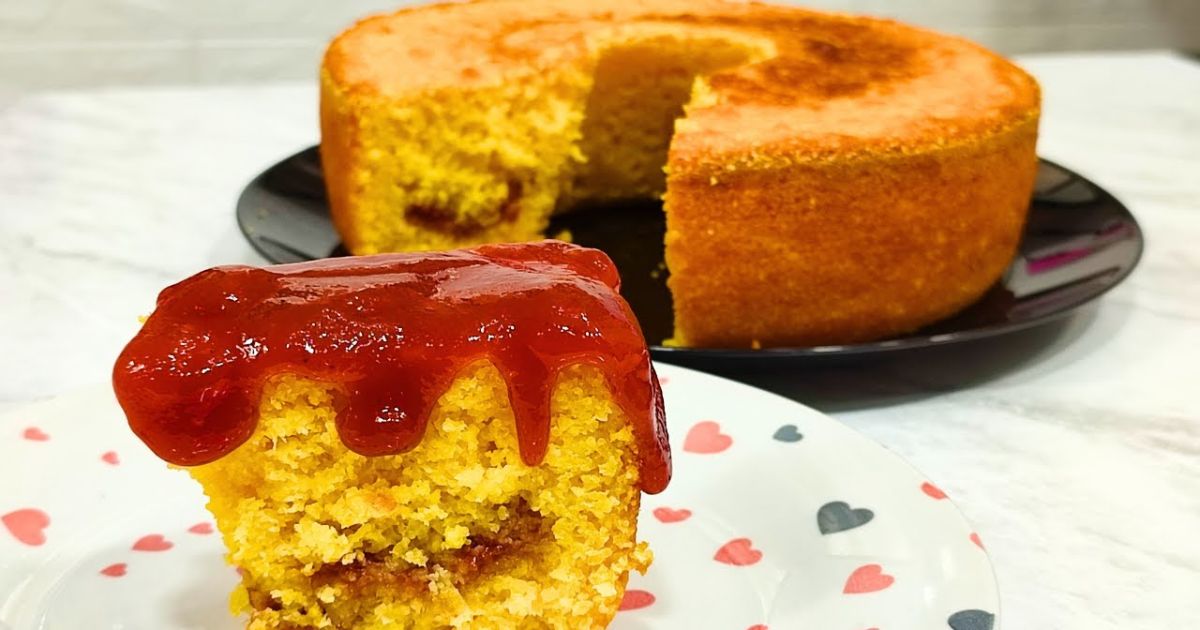 Bolo de milho com milho em lata: sabor autêntico para o seu negócio